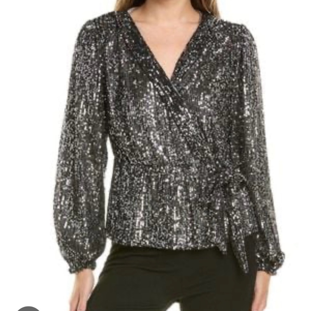 Sequin Top - Silver